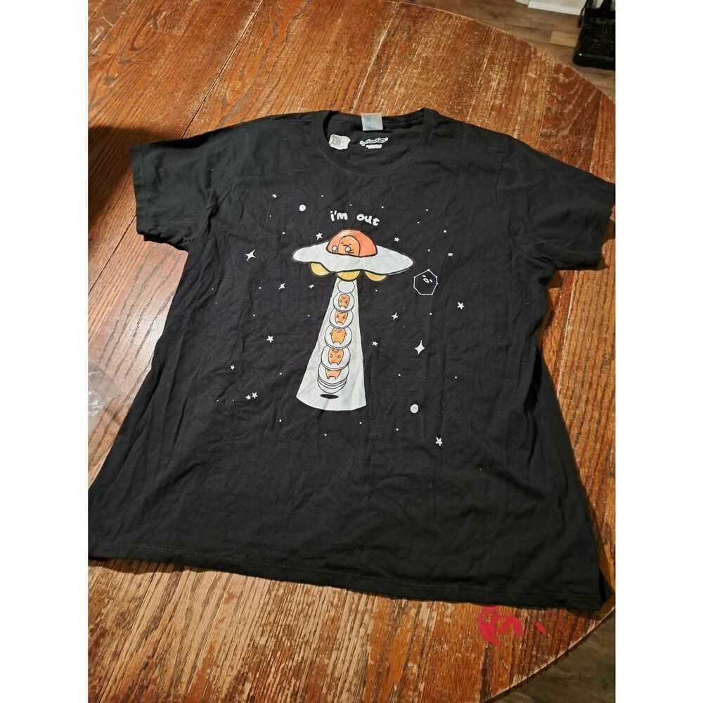 New Saurio New Cotton T-Shirt Black White Orange Yellow 2X Shirt Tee Top